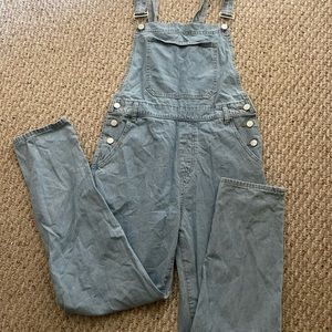 Light Wash Denim Overalls